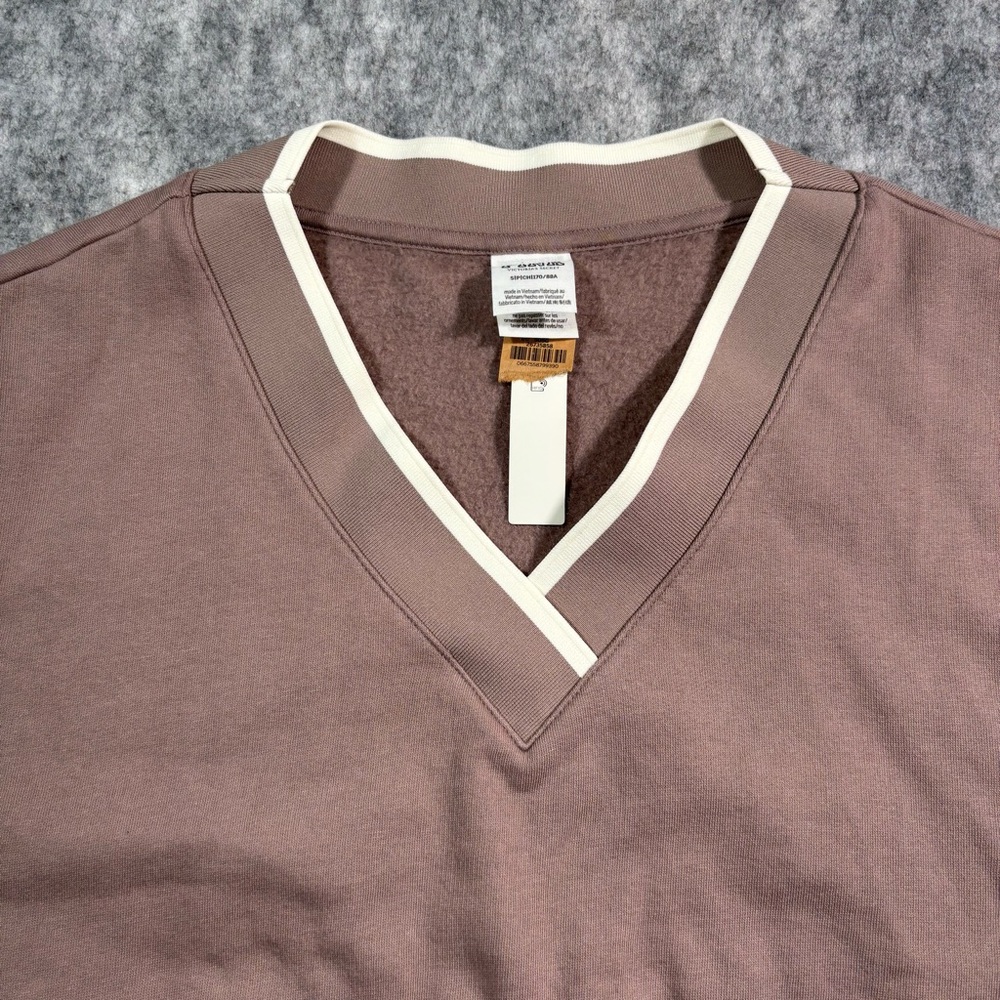 Pink Victoria Secrets Womens Mauve Long‎ Sleeve V Neck Long Sleeve Sweater NWT S - Picture 4 of 9